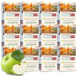 Glucose SOS Glucose Powder - Natural Dextrose Powder Packets - Fast-Absorption - Instantly Dissolves - No Water Needed - Green Apple Crisp - 72 Packets