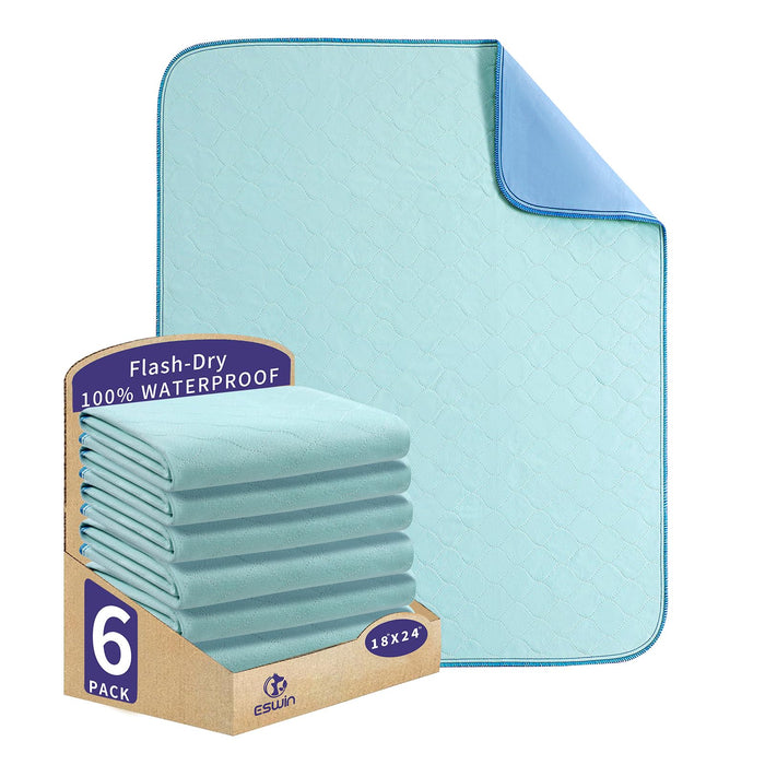 Bed Pads Washable Waterproof,Washable Underpads,Super Absorbency Reusable Bedwetting Incontinence Pads for Kids, Adults, Elderly, and Pets - Waterproof Protective Pad for Couch,Sofa,Floor,Bed