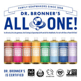 Dr. Bronner’s - Pure-Castile Liquid Soap (Citrus, 1 Gallon) - Made with Organic Oils, 18-in-1 Uses: Face, Body, Hair, Laundry, Pets and Dishes, Concentrated, Vegan, Non-GMO