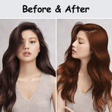 Instant Cherry Brown Hair Color Shampoo,Natural Brown Hair Dye Shampoo 3 in 1 for Men & Women,Long Lasting Color Shampoo Hair Dye, Shampoo Para Canas Colors in 10-15 Minutes (cherry brown)