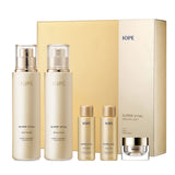 IOPE Super Vital Skin Care Set - Luxury Korean Skincare Gift Set for Anti Aging, Including Face Toner, Lotion and Moisturizer for Wrinkle Care - Facial Care Kit for All Skin, for Hydration & Lifting