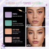 Multipurpose Makeup Kits for Teens Girls Kids, Travel Makeup Set Non-toxic, Makeup Gift for Women Teen, Eyeshadows Blushes Bronzer Highlighter Concealer Lipgloss Eyeliner Lipliner Brushes Gold Case