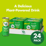 V8 Deliciously Green 100% Fruit and Vegetable Juice, 8 fl oz Can (24 Pack)