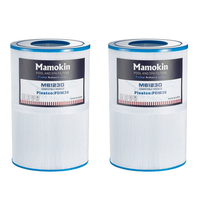 Mamokin Oval Spa Filter PDM30 Replaces Dream Maker Hot Tubs 461269, Filbur FC9940M and Odyssey, Big EZ, EZL, Crossover 730L, 730S Hot Tub Filter - 2 Pack