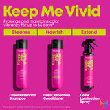 Matrix Keep Me Vivid Shampoo | Prolongs Color Vibrancy & Enhances Shine | Sulfate-Free | For Color Treated Hair | Gently Cleanses Hair | Salon Shampoo | Packaging May Vary | 10 Fl. Oz.