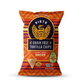 Siete Grain Free Tortilla Chips | Gluten Free Chips | Paleo & Vegan Snacks | Non GMO | Variety Pack, Lime, Sea Salt, Nacho, 5 Ounce (Pack of 6)