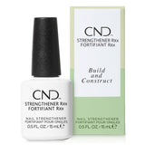 CND™ Strengthener RXx, Nail Strengthener for Tougher, Stronger Nails & Protection for Thin Nails, 0.5 Fl Oz (Pack of 1)