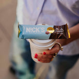 Nick's Protein Bars Krispy Cookie | 16g protein | 210 calories | Low Carb Keto Friendly Snacks No Added Sugar (Multipack 24 bars x 50g)