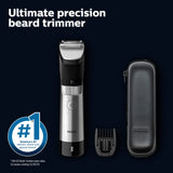 Philips Norelco Series 9000, Ultimate Precision Beard and Hair Trimmer with Beard Sense Technology for an Even Trim, BT9810/40