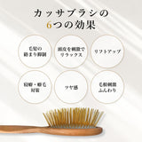 Gua Sha Hair & Scalp Brush: Premium Wooden Edition