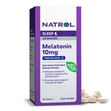 Natrol Sleep Advanced Melatonin – 10mg Time Release Tablets – Support for Relaxation & Restful Sleep – 60 Tablets