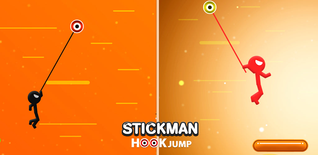 Stickman Hook Jump : Swing Star Hero