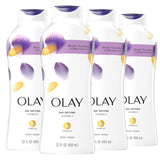 Olay Age Defying Body Wash with Vitamin E & B3 Complex, 22 Fl Oz (Pack of 4)