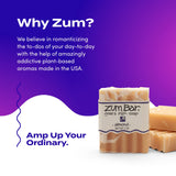 Indigo Wild Zum Bar Goat's Milk Soap - Mother's Day Gift - Almond - 3 oz (3 Pack)