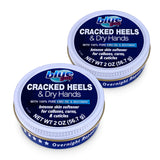 Blue Goo Cracked Heels & Dry Hands Intense Skin Softener - for Calluses, Corns & Elbow Dryness Relief, Fast- Penetrating Hydrating Moisturizer, Made w/ 100% Pure Emu Oil & Beeswax, 2 oz (2 Pack)