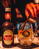 Fentimans Ginger Beer - Ginger Beer Non Alcoholic, Botanically Brewed Ginger Beer, Natural Soda, Made with Natural Ginger Root, No Artificial Flavors, Preservatives, or Colors - Ginger Beer Soda, 9.3 Fl Oz (Pack of 4)