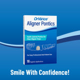 OrVance Aligner Pontics | Temporary Tooth Replacement for Aligner Trays and Retainers during Orthodontic Treatment (Value Size)