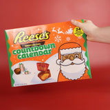 2024 Reese’s Peanut Butter Cup Advent Calendar, 24-Day Countdown to Christmas with Candy, Individually Wrapped Pieces, 7.4 Ounces