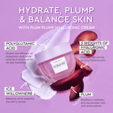 Glow Recipe Plum Plump Hyaluronic Acid Moisturizer Face Cream, Refill Pod - Hydrating, Firming & Plumping Face Moisturizer for Dry Skin - Vegan Skin Care with Peptides to Lock-In Moisture (50ml)