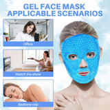 Candyfouse Ice Pack Cold Face, Eye Masks Reduce Face Puff, Dark Circles, Reusabl