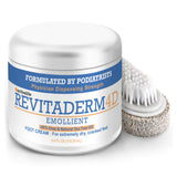 activelife - Revitaderm 4D Urea Foot Cream, Deeply Moisturizes for Dry, Cracked Feet, Hands, Elbows and Knees, Ultra Repair Cream and Callus Remover For Feet, Free Pumice Stone Included, Pack of 1