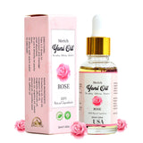 MERICH Natural Yoni Oil | Feminine Yoni Detox Oil | Naturally Scented Vaginal Oil | Restores pH Balance for Women | Eliminates Odor | Natural Vaginal Tightening and Gentle Cleansing (Rose)