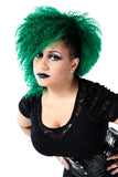 MANIC PANIC Green Envy Hair Dye - Classic High Voltage - Semi Permanent Vibrant Deep Emerald Green Hair Dye With A Very Slight Blue Tint - Vegan, PPD & Ammonia Free (4oz)