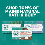 Tom's of Maine Natural Beauty Bar Soap, Creamy Coconut With Virgin Coconut Oil, 5 oz. 6-Pack (Packaging May Vary)