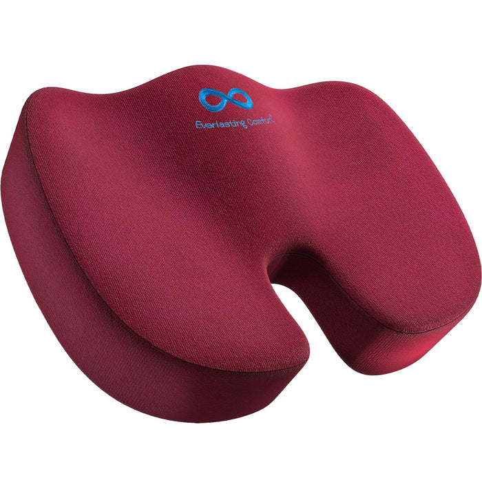 Everlasting Comfort Memory Foam Seat Cushions for Office Chairs - Sciatica & Tailbone Pain Relief Cushion - Car Seat & Office Chair Cushion - Ergonomic Office Desk Accessories for Comfort