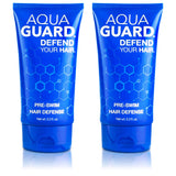 AquaGuard Pre-Swim Hair Defense | Made in California | Seriously, No More Swim Hair | Prevents Chlorine Damage + Softens Hair While Swimming | Color Safe, Leaves Hair Smelling Great | 5.3 oz (2 Pack)