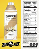 Super Coffee Creamer, SugarFree Coffee Creamer (0g Sugar, 1g Protein, 15 Calories) [Vanilla] 25.4 Fl Oz, 6 Pack | Keto Coffee Creamer