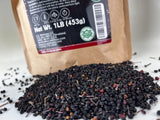 Elderberries – 1lb (REAL WILD HARVEST) | 100% USDA Certified ORGANIC | Bulk Black Dried Elderberry | For Making Elder Syrup, Gummies, Tea - Raw Vegan Sambucus Nigra