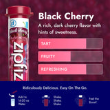 Zipfizz Daily Energy Drink Powder, Black Cherry, 20 Pack 3-in-1 Sustained Energy, Rapid Hydration, and Essential Vitamins Sugar-Free Electrolyte Powder Contains Vitamin B-12 & Antioxidants