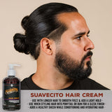 Suavecito Hair Cream 8 oz Pump Bottle Medium Shine All Day Light Hold