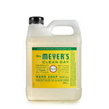 Mrs. Meyer's Clean Day Liquid Hand Soap Refill, Cruelty Free and Biodegradable Hand Wash Made with Essential Oils, Honeysuckle Scent, 975 ml