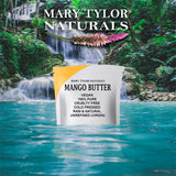 Mango Butter 1 lb — by Mary Tylor Naturals — Cold Pressed, Unrefined,Raw Pure Mango Butter — Skin Nourishment, Moisturizing for Hair, Skin