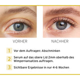 Nuvega Lash – Veganes Wimpernserum & Augenbrauenserum für lange Wimpern in nur 4-6 Wochen I Lash Serum I Wimpernserum Wachstum I Made in Germany I 3ml