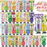 84 Pack Hand Cream Gifts Set For Women,Mothers Day Gifts,Nurse Week Gifts,Teacher Appreciation Gifts,Bulk Hand Lotion Travel Size for Dry Cracked Hands,Mini Hand Lotion for Baby Shower Party Favors