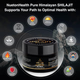 Pure Organic Himalayan Shilajit Resin - Authentic Gold Grade 30G Supplement Best for Men & Women - 85+ Trace Minerals and Rich in Fulvic & Humic Acid - 3rd Party Lab Tested Original Natural Shilajit