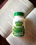 Zellie's | 100% Xylitol Sugar Free Spearmint Breath Mints | Non-GMO, Low-Calorie, Gluten Free, Vegan & Kosher Mints (250 Count - Pack of 1)