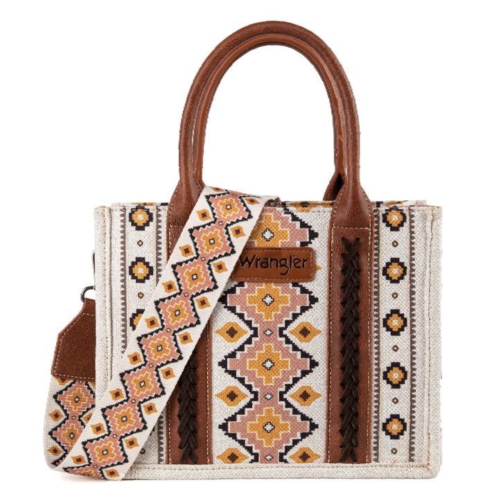 Wrangler Purse for Women Boho Aztec Tote Bag Hobo Shoulder Top Handle Handbags with Wide Guitar Strap christmas gift fall collection XY7 WG2202-8120SCF