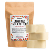 Better Shea Butter Raw Shea Butter - 100% Pure African Unrefined Shea Butter for Hair - Skin Moisturizer for Face, Body and for Soap Making Base and DIY Whipped Lotion, Oil and Lip Balm - 8 oz Block