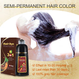 COSMTEK MEIDU Hair Color Shampoo Brown Hair Dye Shampoo for Women & Men 3 in 1- Coloring Shampoo in Minutes 500ML…