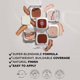 L'Oreal Paris True Match Super Blendable Oil Free Foundation Powder, (W4) Light Medium, 0.33 oz, Packaging May Vary