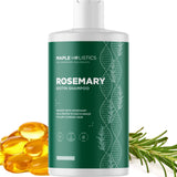 Biotin Rosemary Shampoo for Hair Growth - Vegan Sulfate Free Rosemary Biotin Shampoo for Thinning Hair and Hair Loss with Volumizing Rosemary Essential Oil for Fine Weak & Dull Hair (16 Fl Oz)