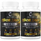 Cistanche Tubulosa Extract -1200mg per Serving,50% Echinacoside,10% Acteoside,Natural Energy Supplement for Strength,Performance,Vitality -Vegan,Gluten Free