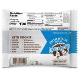 Lenny & Larry's Keto Cookie, Chocolate Chip, Soft Baked, 9g Plant Protein, 3g Net Carbs, Vegan, Non-GMO, 1.6 Ounce Cookie (Pack of 12) packaging may vary