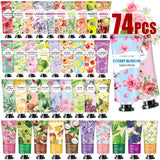 74 Pack Hand Cream Gifts Set for Mom,Mothers Day Gifts Cream with Shea Butter for Dry Hands,Travel Size Lotion in Bulk, Hand Cream Stocking Stuffers Gifts for Women Mom Teen Girls Her Wife Grandma