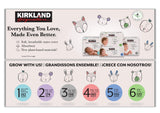 Kirkland Signature Diapers Size 3 (16 lbs - 28 lbs) 198 Count W/ Exclusive Health and Outdoors Wipes