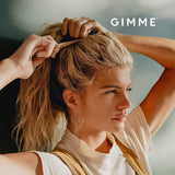 Gimme Beauty - Any Fit No Damage Hair Ties - Blondie - Seamless Microfiber Hair Elastic - Hair Accessories With All Day Hold - No Snagging, Dents, or Breakage Hair Tie Pack (9 Count)